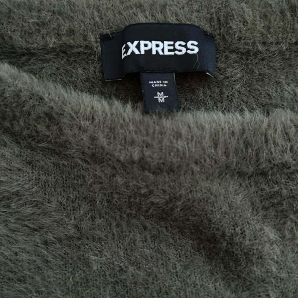 Express Fuzzy Sweater - Picture 2 of 4